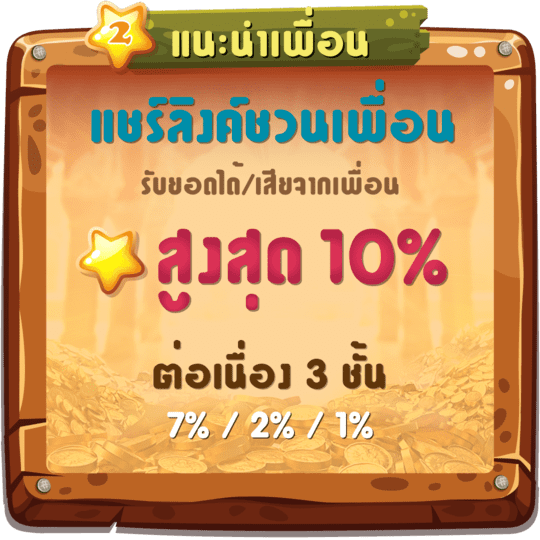 โปรโมชั่นสล็อตแนะนำเพื่อน